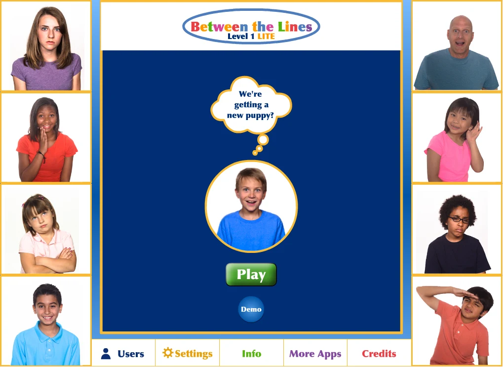 Between the Lines Level 1 Lite screenshot